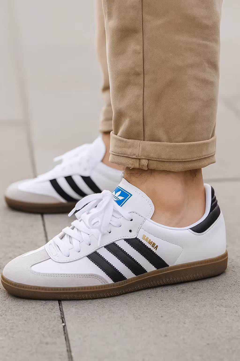 adidas Samba OG 'White Black Gum' B75806 adidas Samba OG 'White Black Gum' B75806
